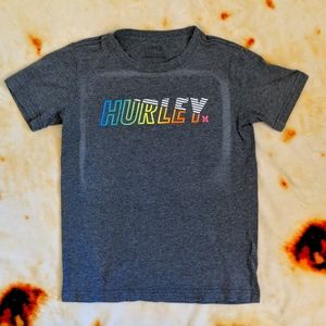 Boys gray Hurley T-shirt, med 10-12